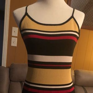 Spaghetti strap floor length sun dress it does have some weight to it.